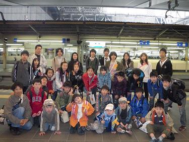 最後に、大阪駅で集合写真